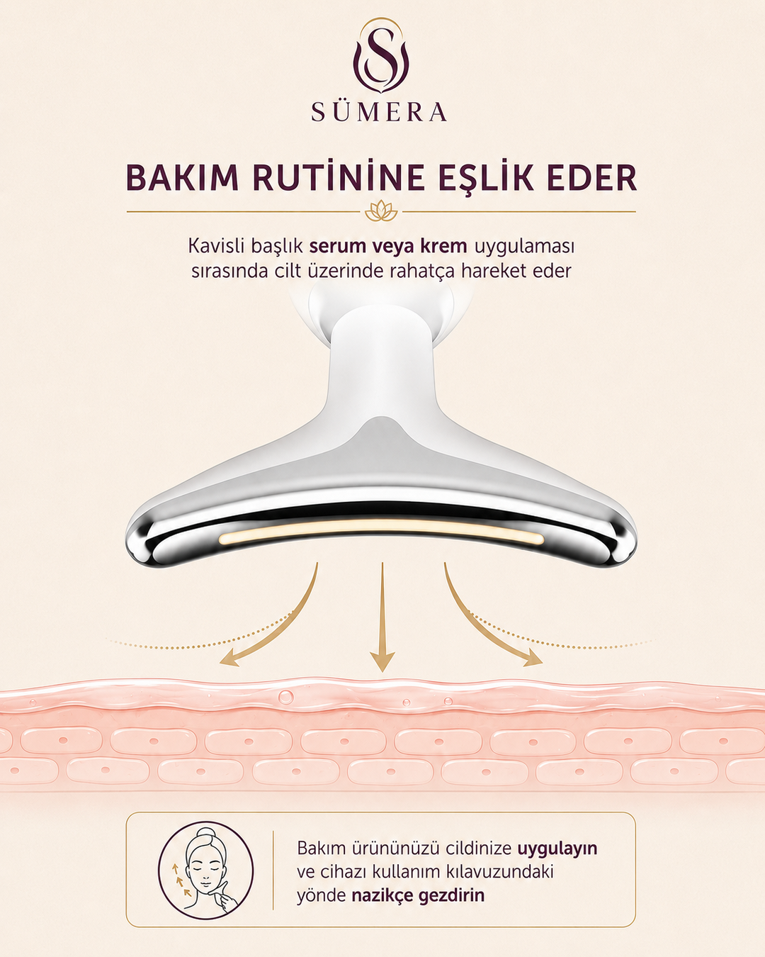 SÜMERA  7 Modlu Yüz ve Boyun Bakım Cihazı