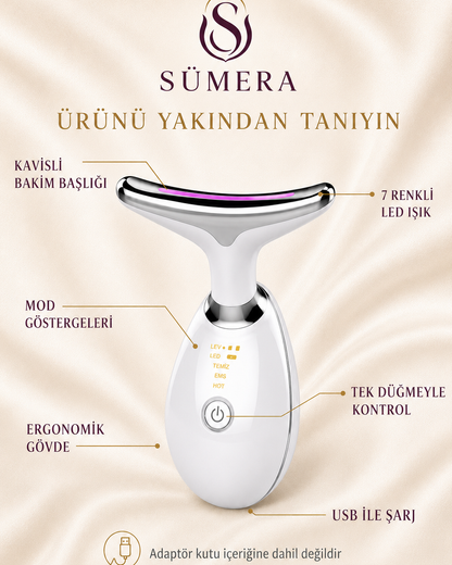 SÜMERA  7 Modlu Yüz ve Boyun Bakım Cihazı