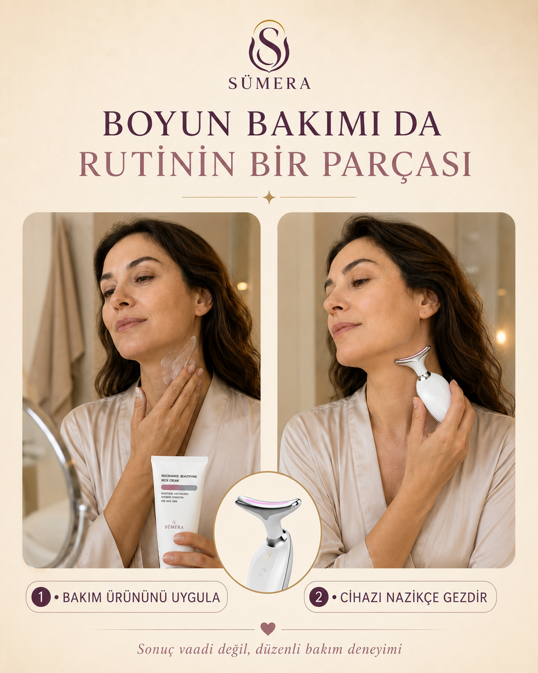 SÜMERA  7 Modlu Yüz ve Boyun Bakım Cihazı